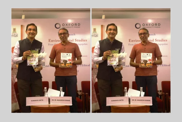 Release of the book 'Environmental Studies: From Crisis to Cure' emphasizing on environmental education