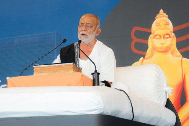 Ram Katha started at UN Headquarters by Morari Bapu