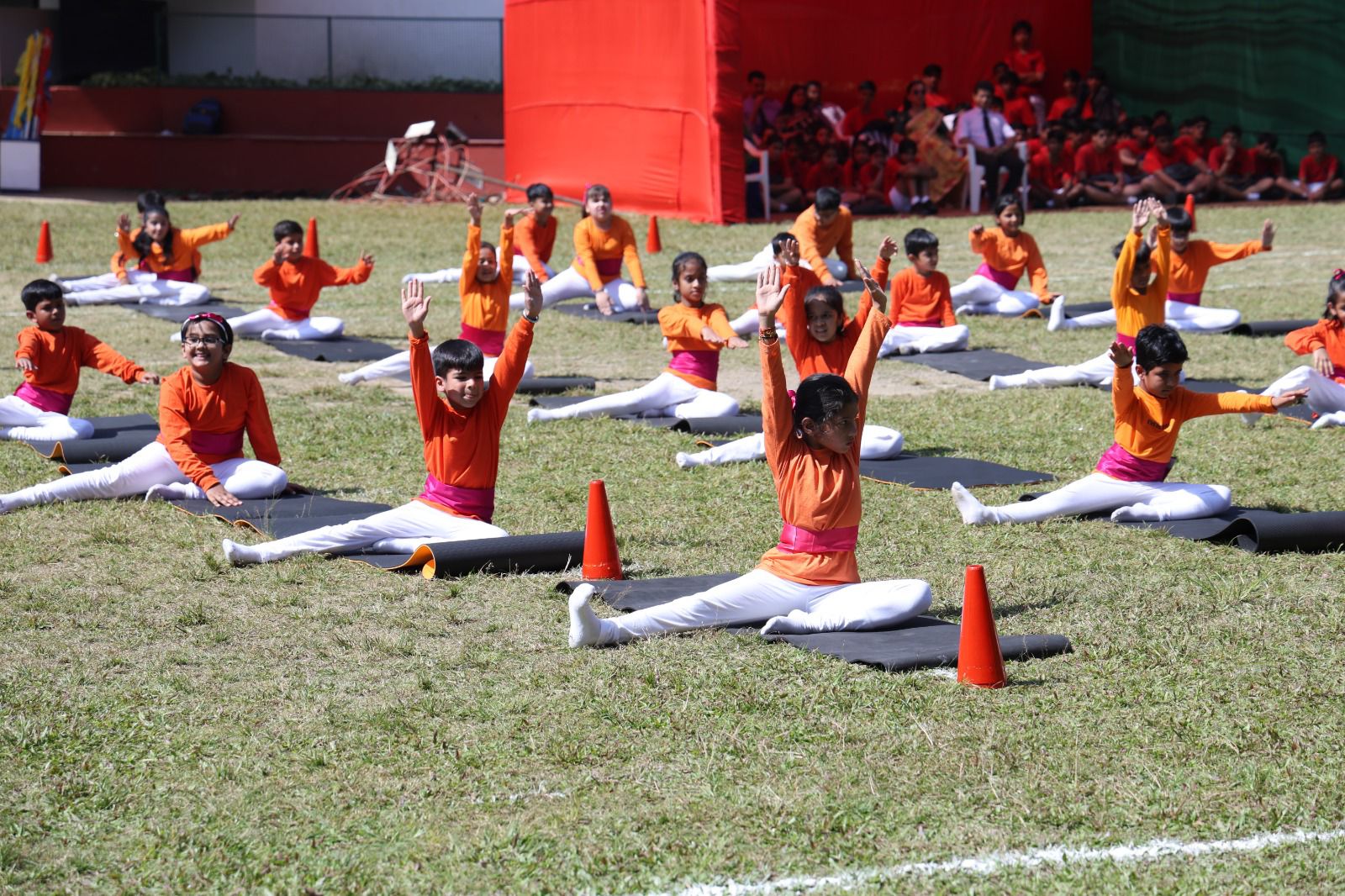 आर्यन स्कूल में आयोजित हुआ 25वां जूनियर स्कूल वार्षिक खेल दिवस