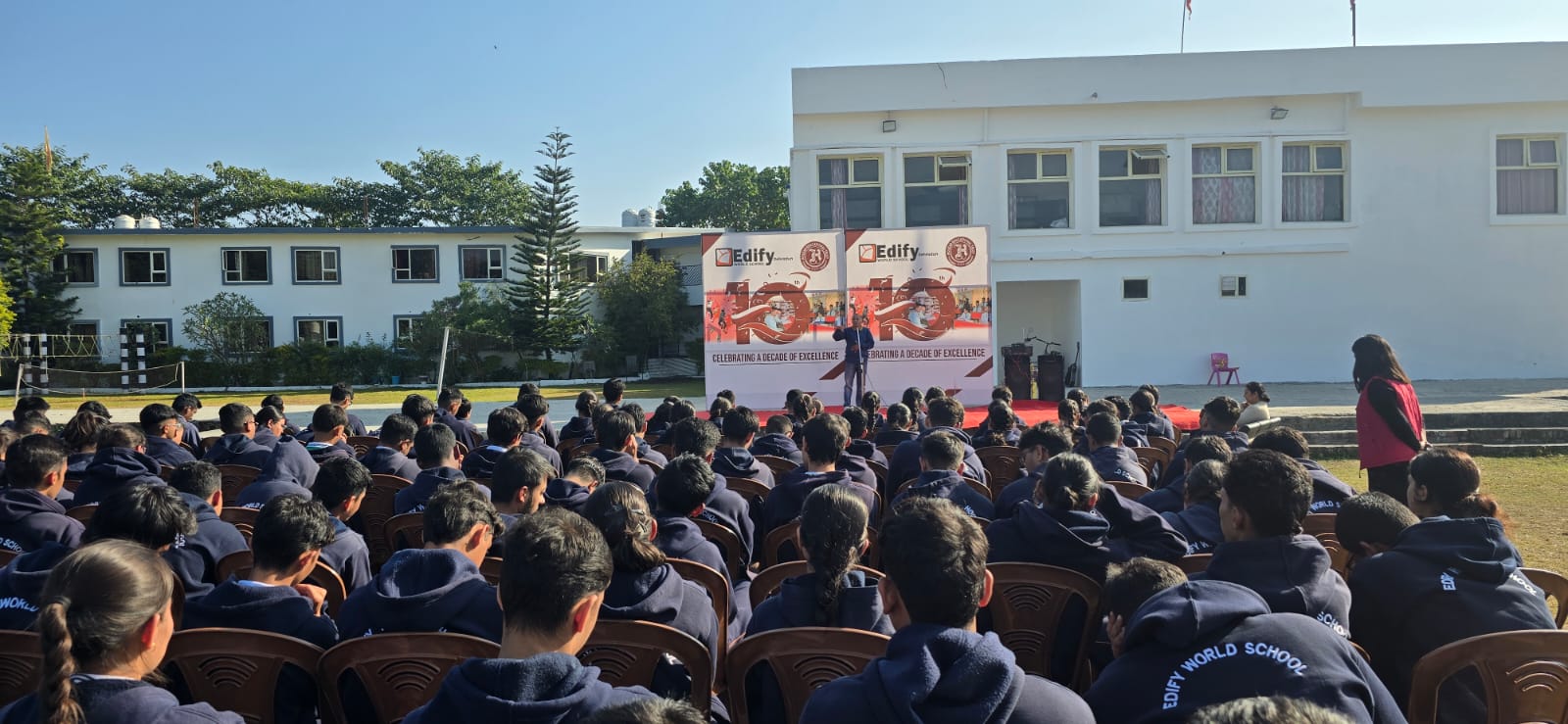 एडीफाई वर्ल्ड स्कूल देहरादून ने “वंदे मातरम के 150 साल” पूर्ण होने पर कार्यक्रम का किया आयोजन