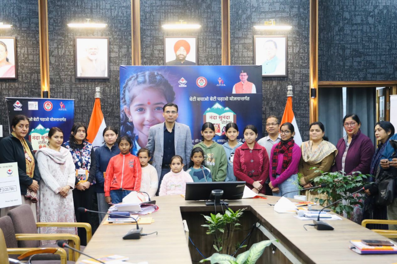 मुख्यमंत्री धामी के मार्गदर्शन में प्रोजेक्ट ‘‘नंदा-सुंनदा’’ से अब तक 62 लाख से 126 बालिकाओं की शिक्षा पुनर्जीवित