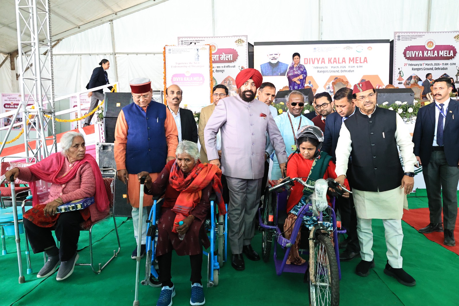 “भारत को विश्व की तीसरी बड़ी अर्थव्यवस्था बनाने में दिव्यांगजन होंगे निर्णायक शक्ति” - राज्यपाल