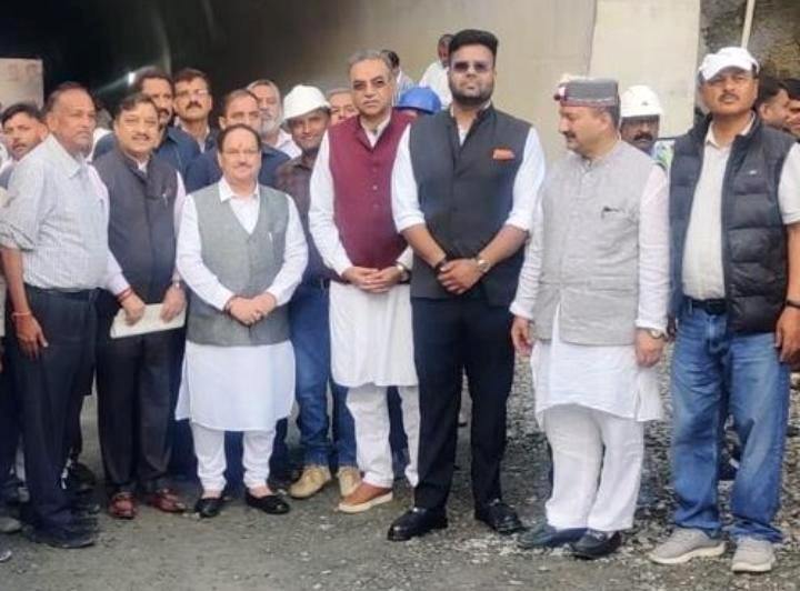 केंद्रीय मंत्री जेपी नड्डा ने की समीक्षा: शिमला बाईपास परियोजना के निर्माण में एसपीएस कंस्ट्रक्शंस की उल्लेखनीय प्रगति