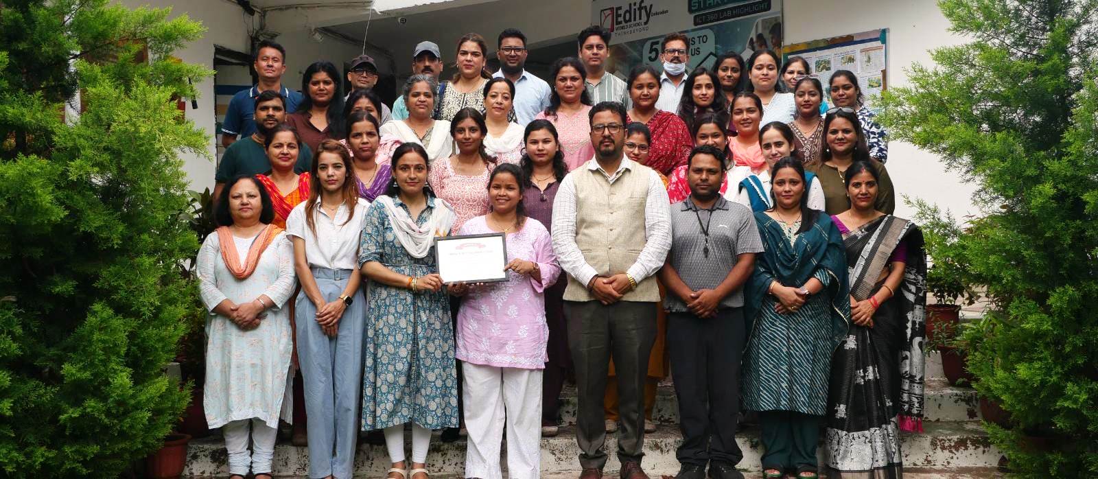 एडिफाई वर्ल्ड स्कूल को मिला "करियर्स 360" की "इंडियाज़ बेस्ट स्कूल्स 2026" में AAA+ रेटिंग का गौरव