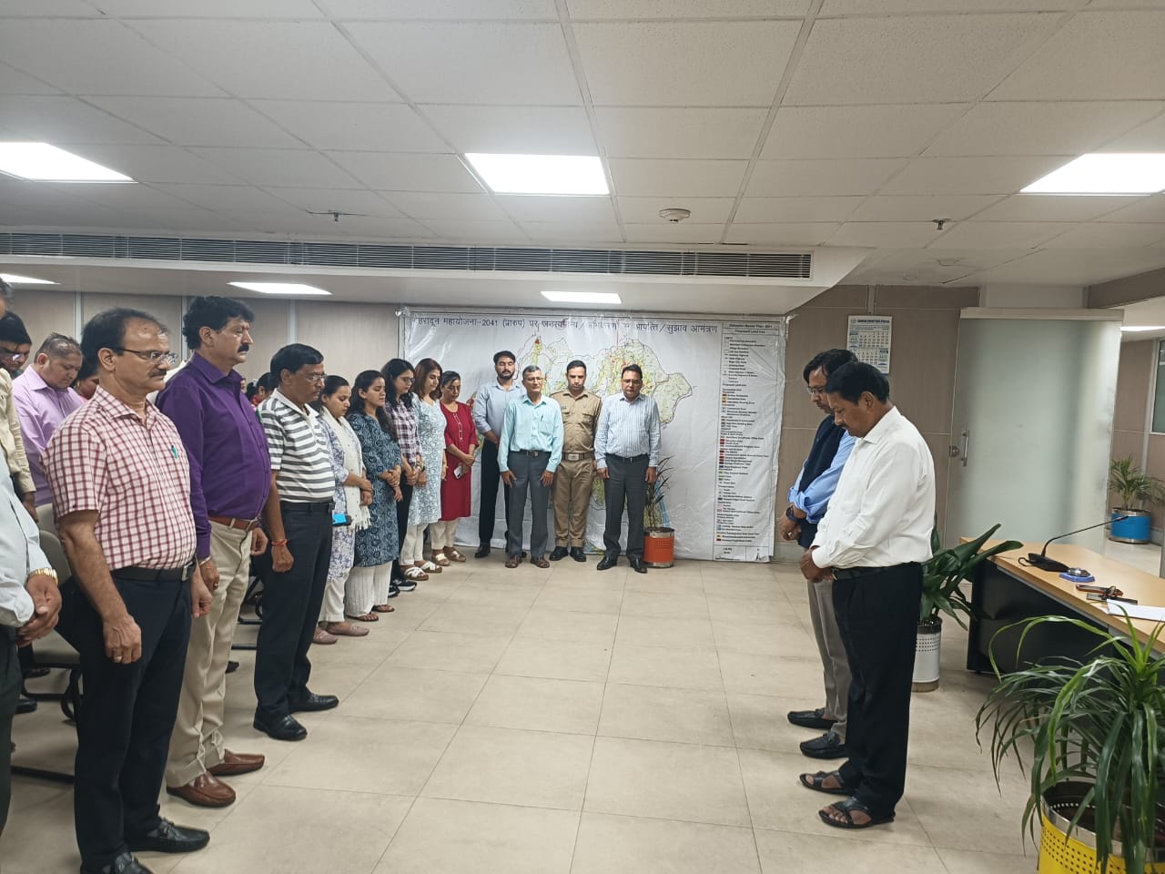 विभाजन की विभीषिका को याद कर एमडीडीए में दी श्रद्धांजलि
