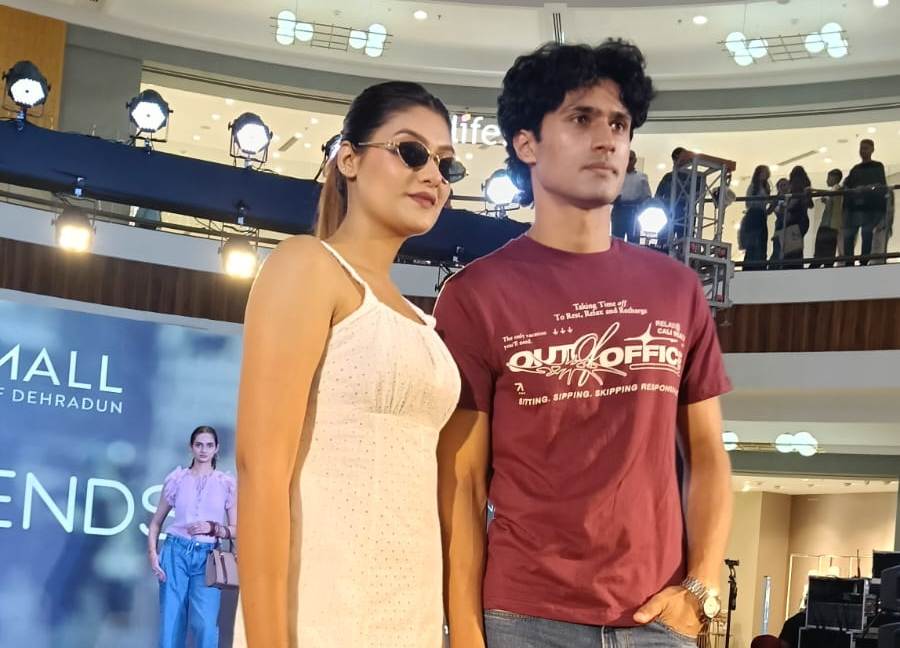 रिलायंस ट्रेंड्स ने मॉल ऑफ देहरादून में फैशन शो के जरिए पेश किया नया कलेक्शन